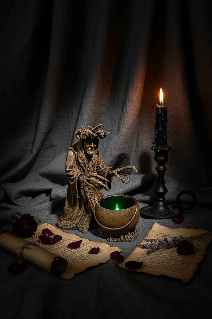 Gryla the Witch Statue