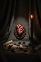 Anatomical Human Heart Wall Plaque