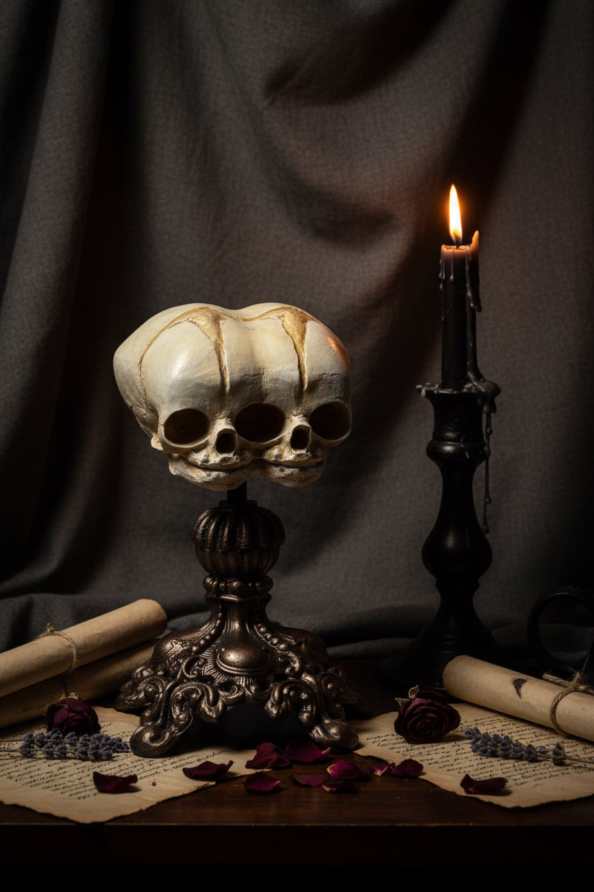 Conjoined Twins Fetal Skull Display