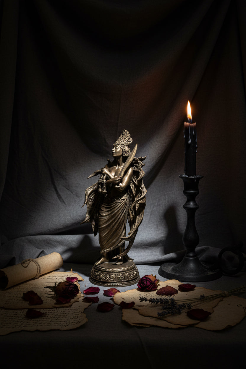 Nemesis Statue: Goddess of Justice and Vengeance