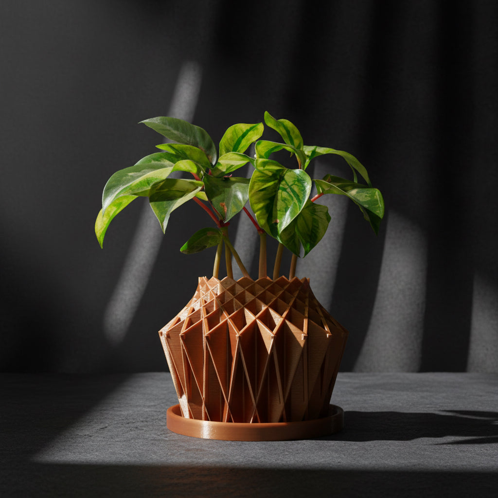 Galaxy Groove Plant Pot