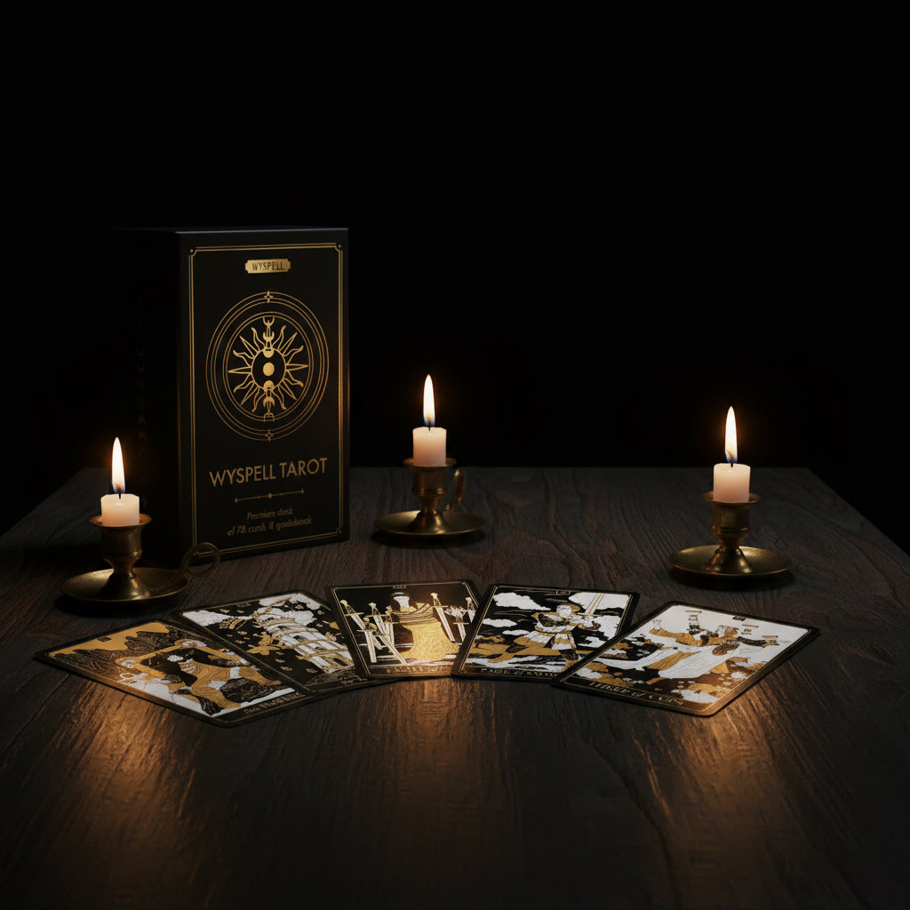 Gold Tarot Deck
