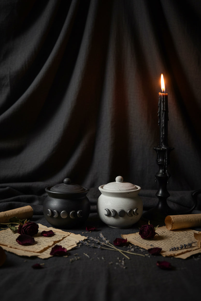 Mini cauldron jar
