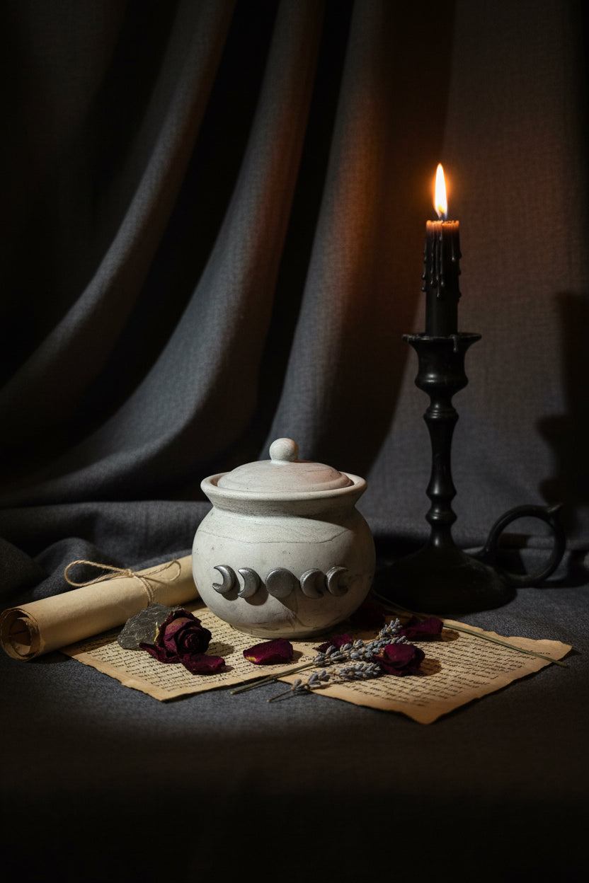 Mini cauldron jar