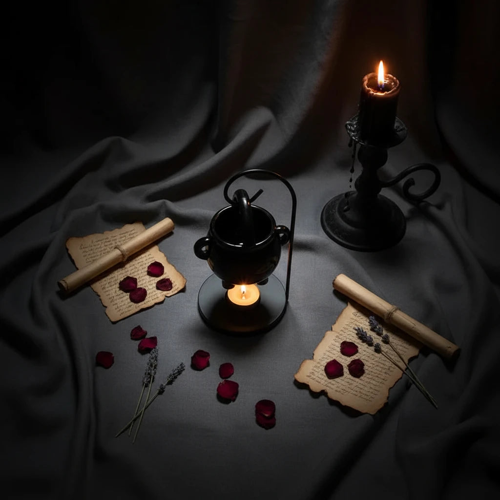 Hanging Cauldron Wax Burner