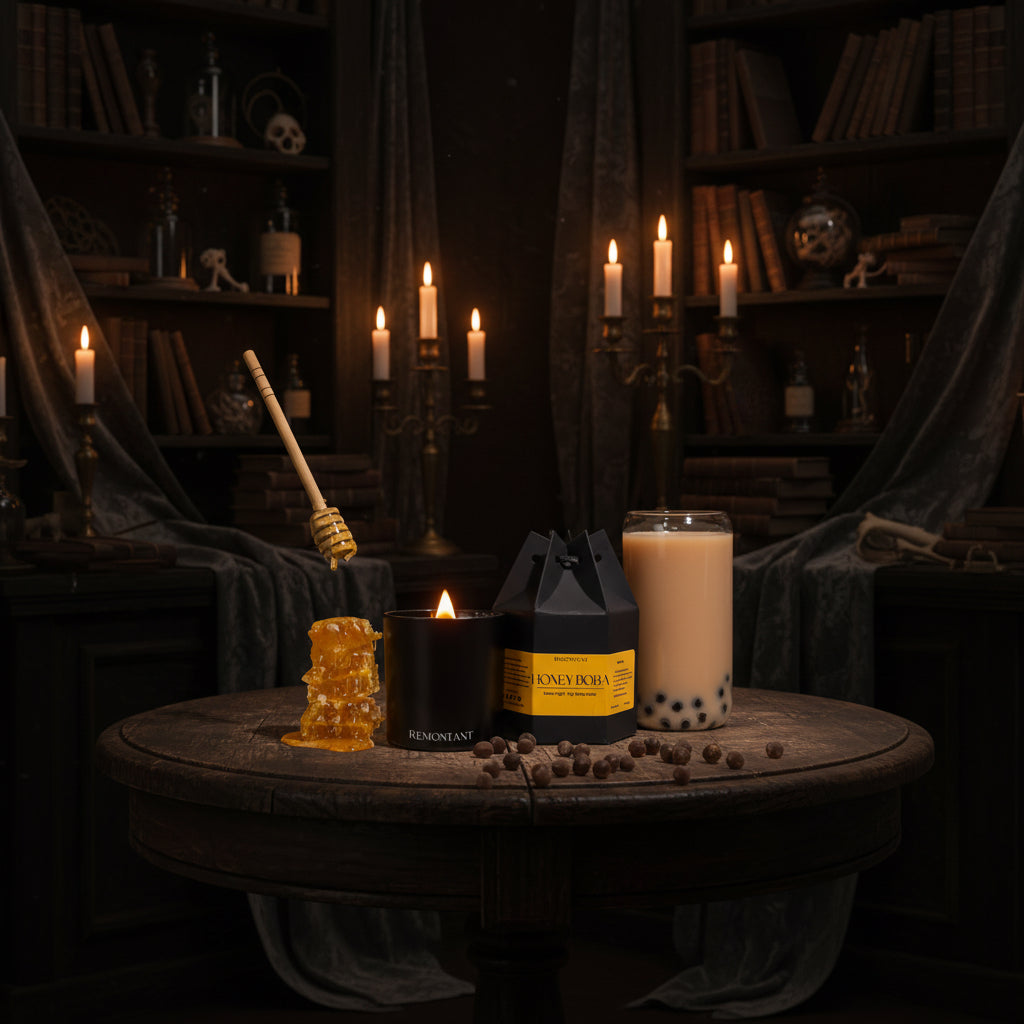 Honey Boba Candle