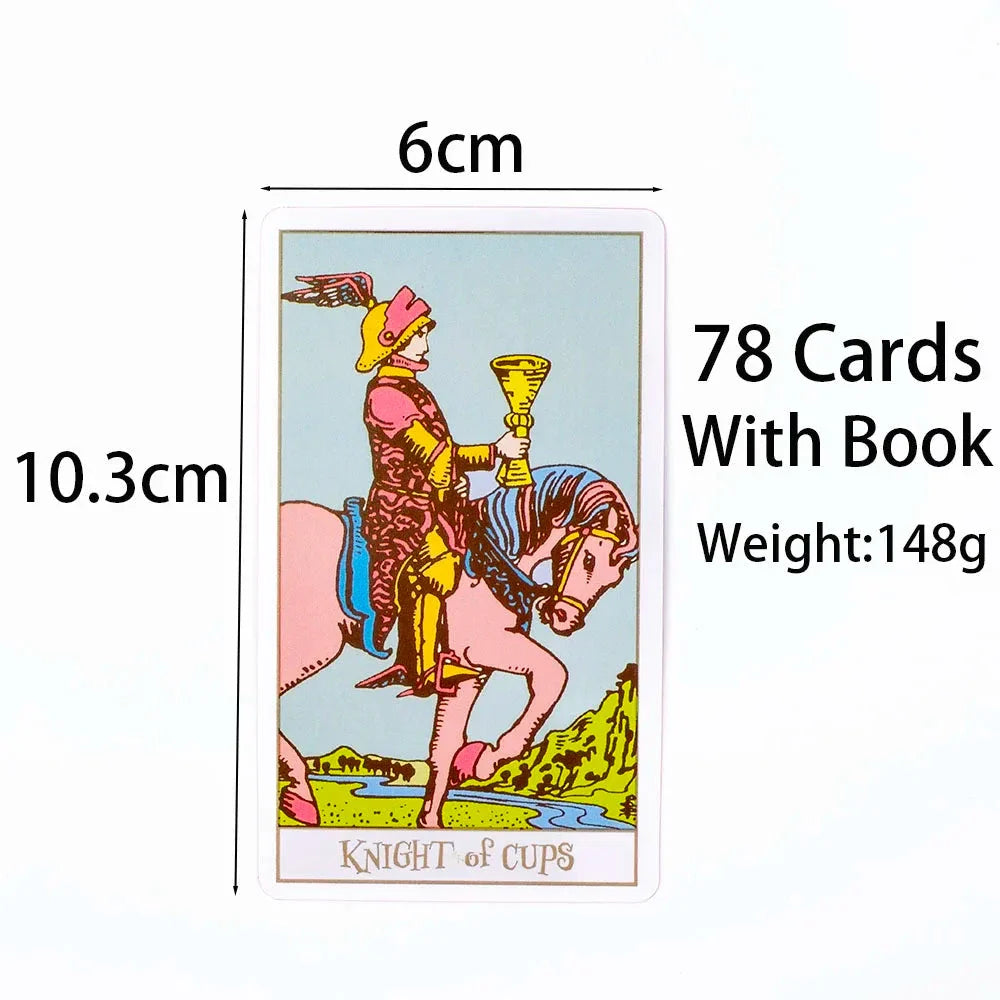 Pink Border Tarot Card Deck