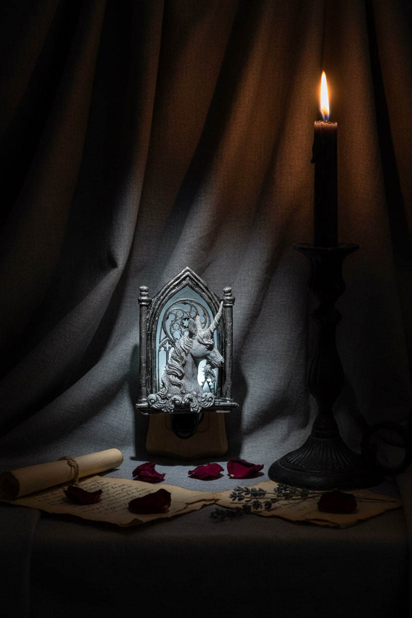 Unicorn Gothic Cathedral Nightlight