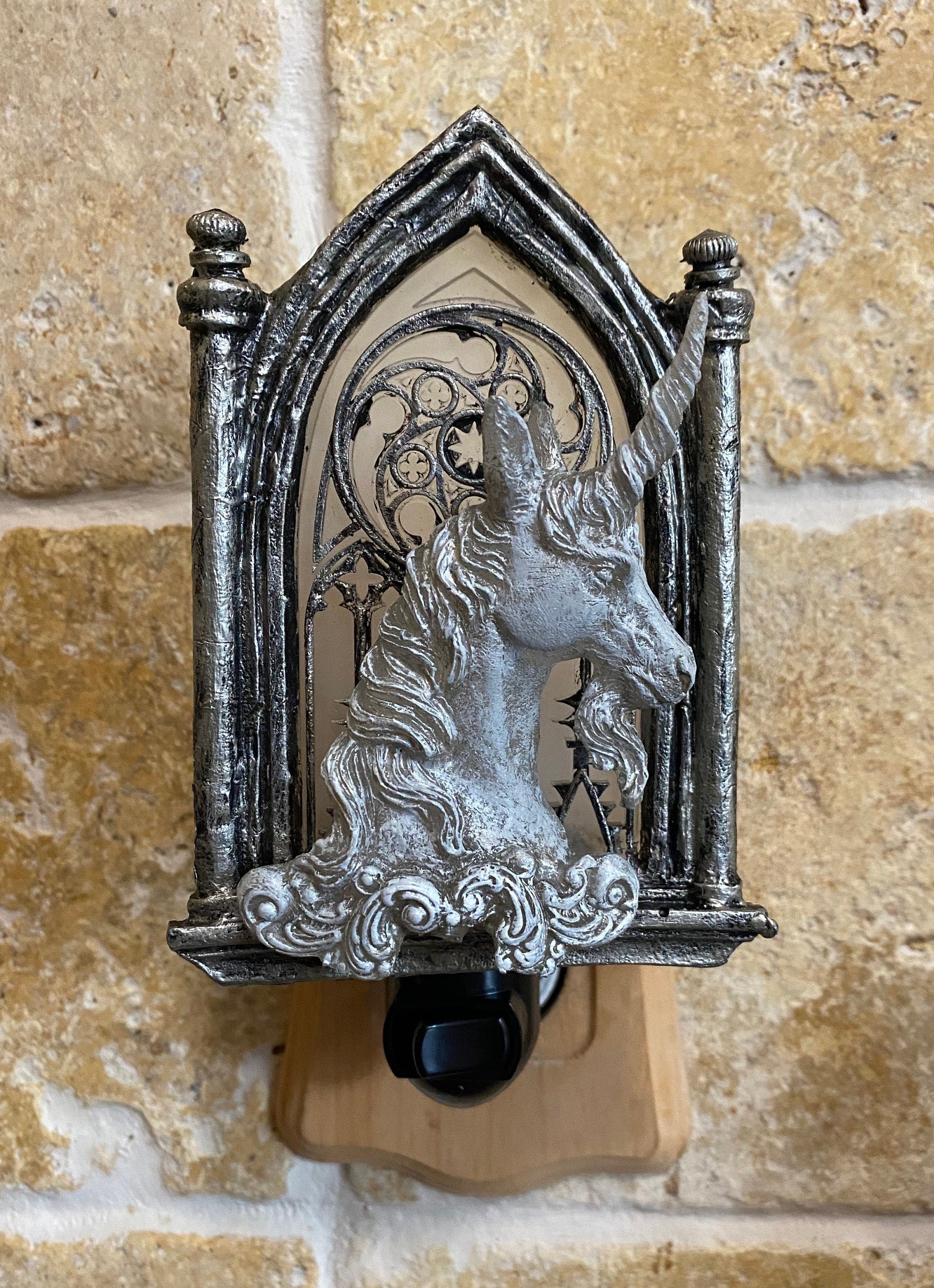 Unicorn Gothic Cathedral Nightlight