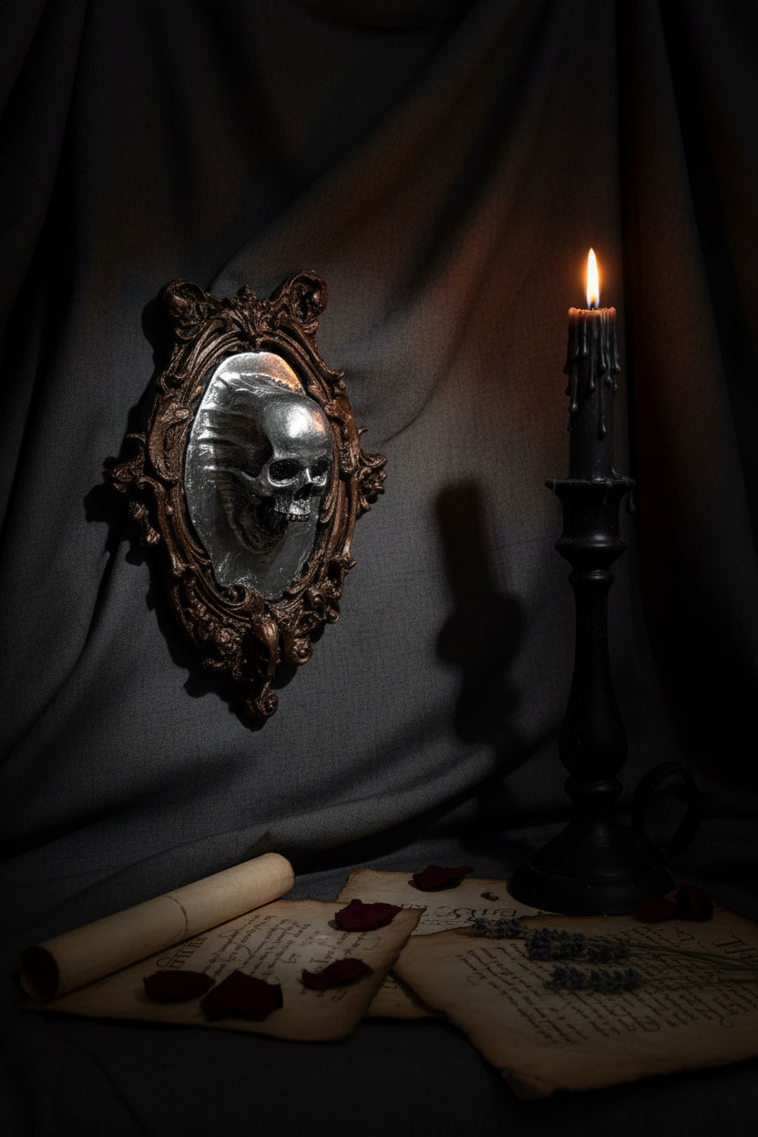 Spectral Skull Wall Plaque