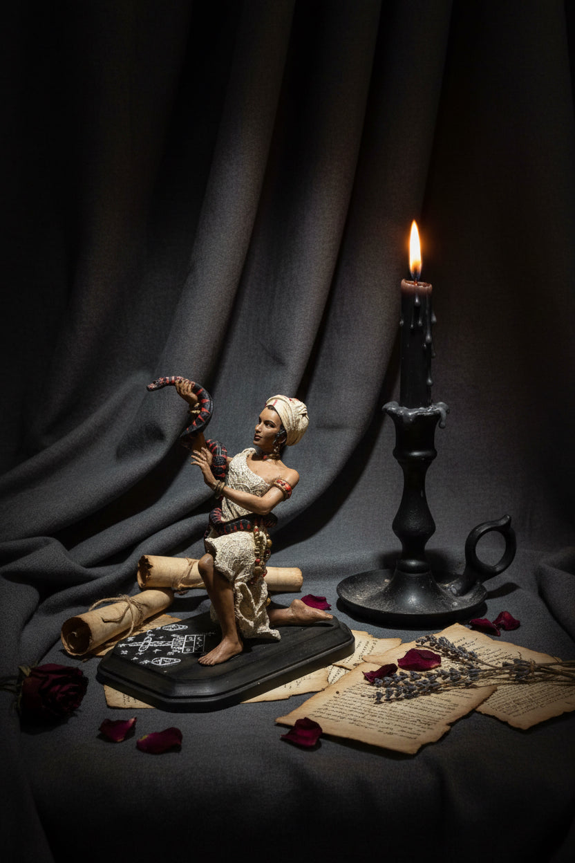 Marie Laveau, Voodoo Queen of New Orleans Statue