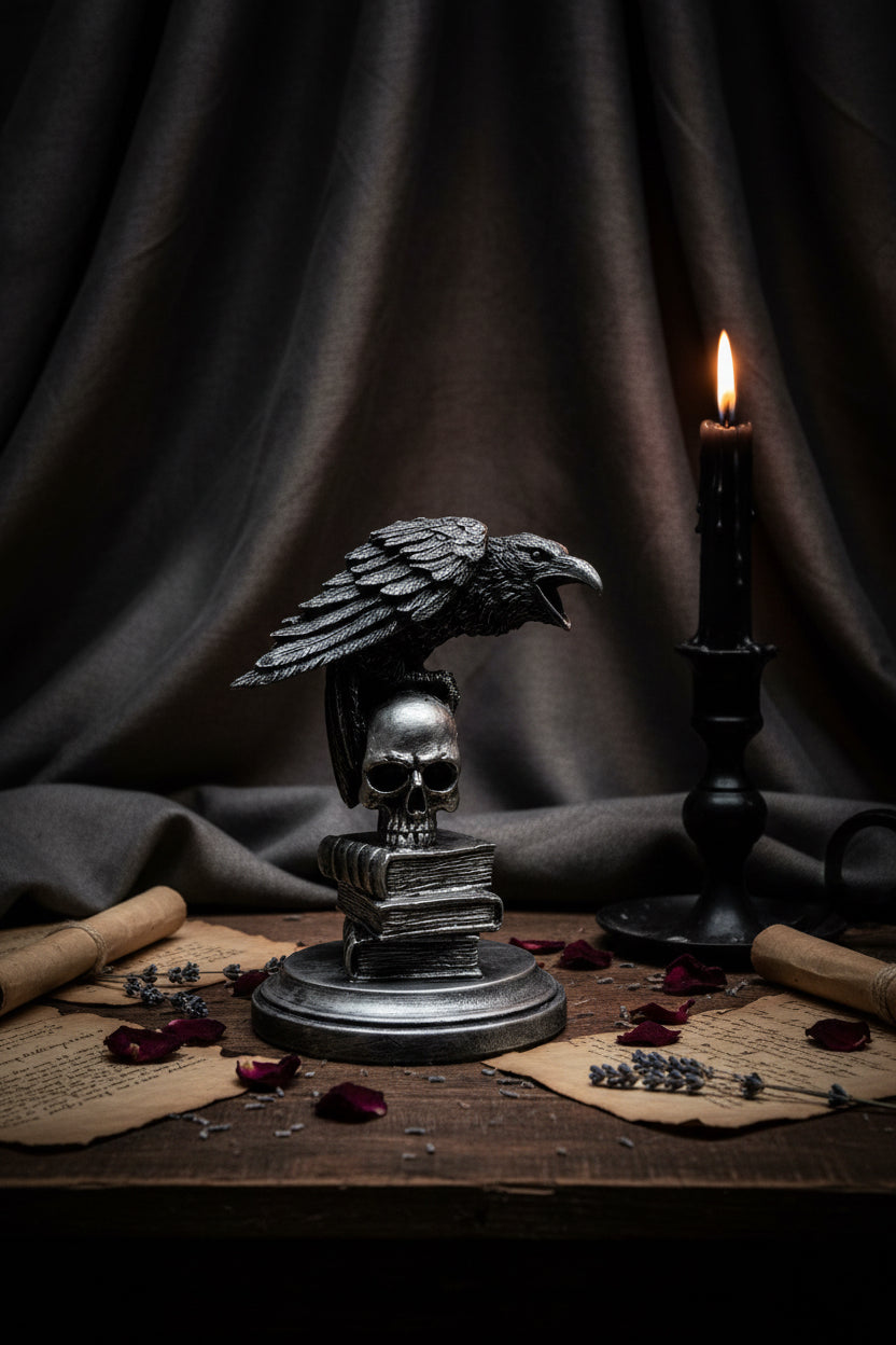 Raven Statue