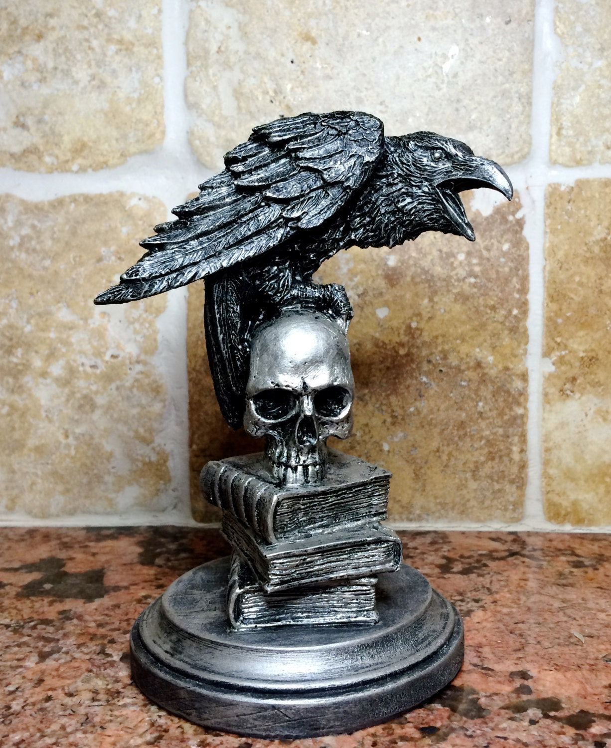 Raven Statue