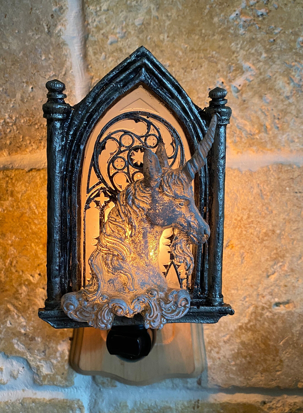 Unicorn Gothic Cathedral Nightlight