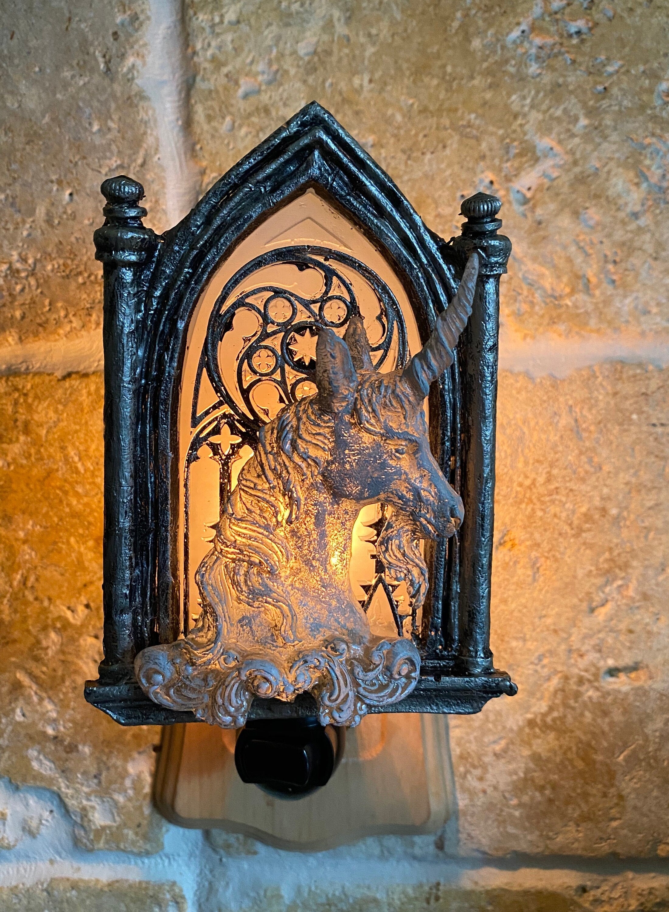 Unicorn Gothic Cathedral Nightlight