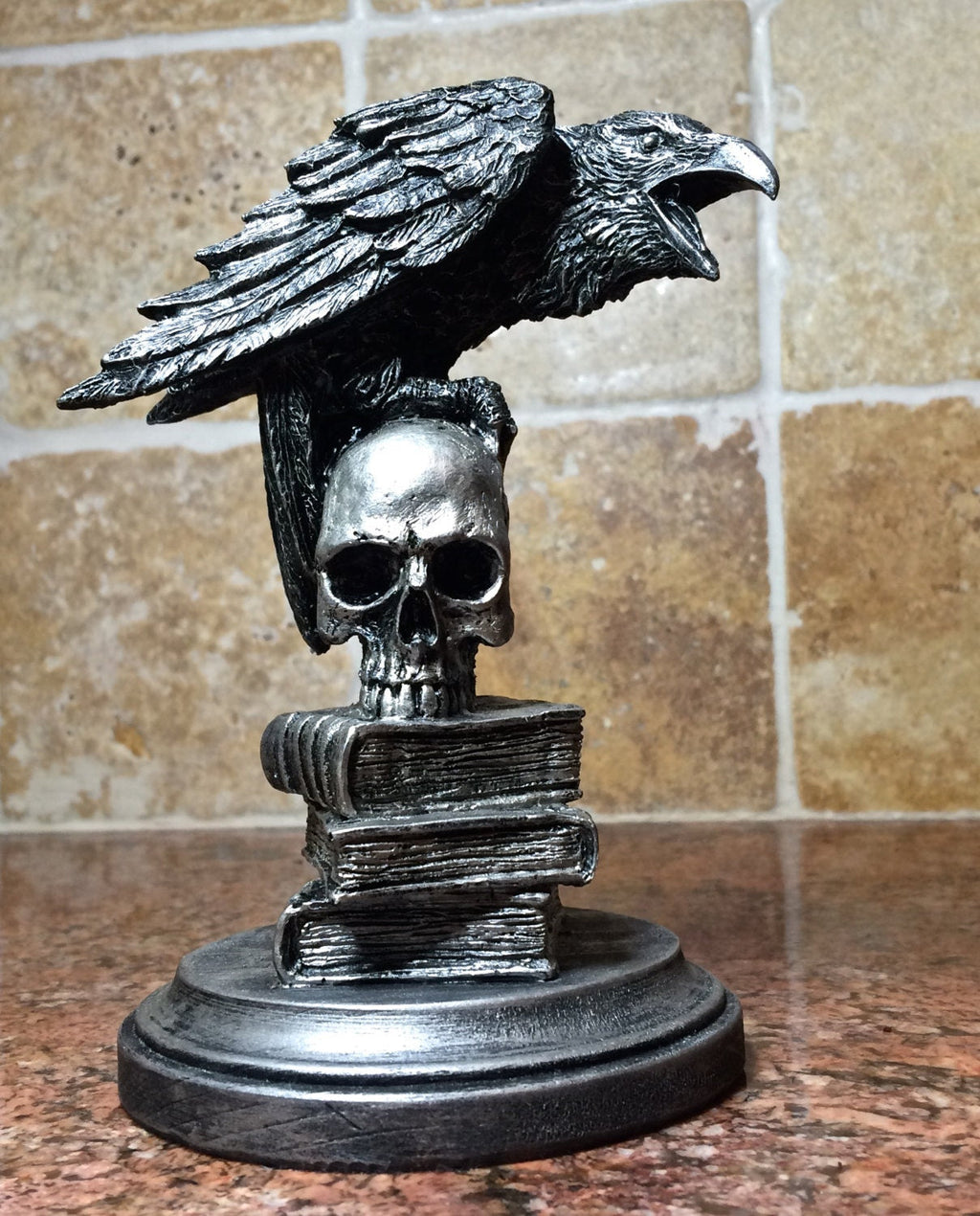 Raven Statue