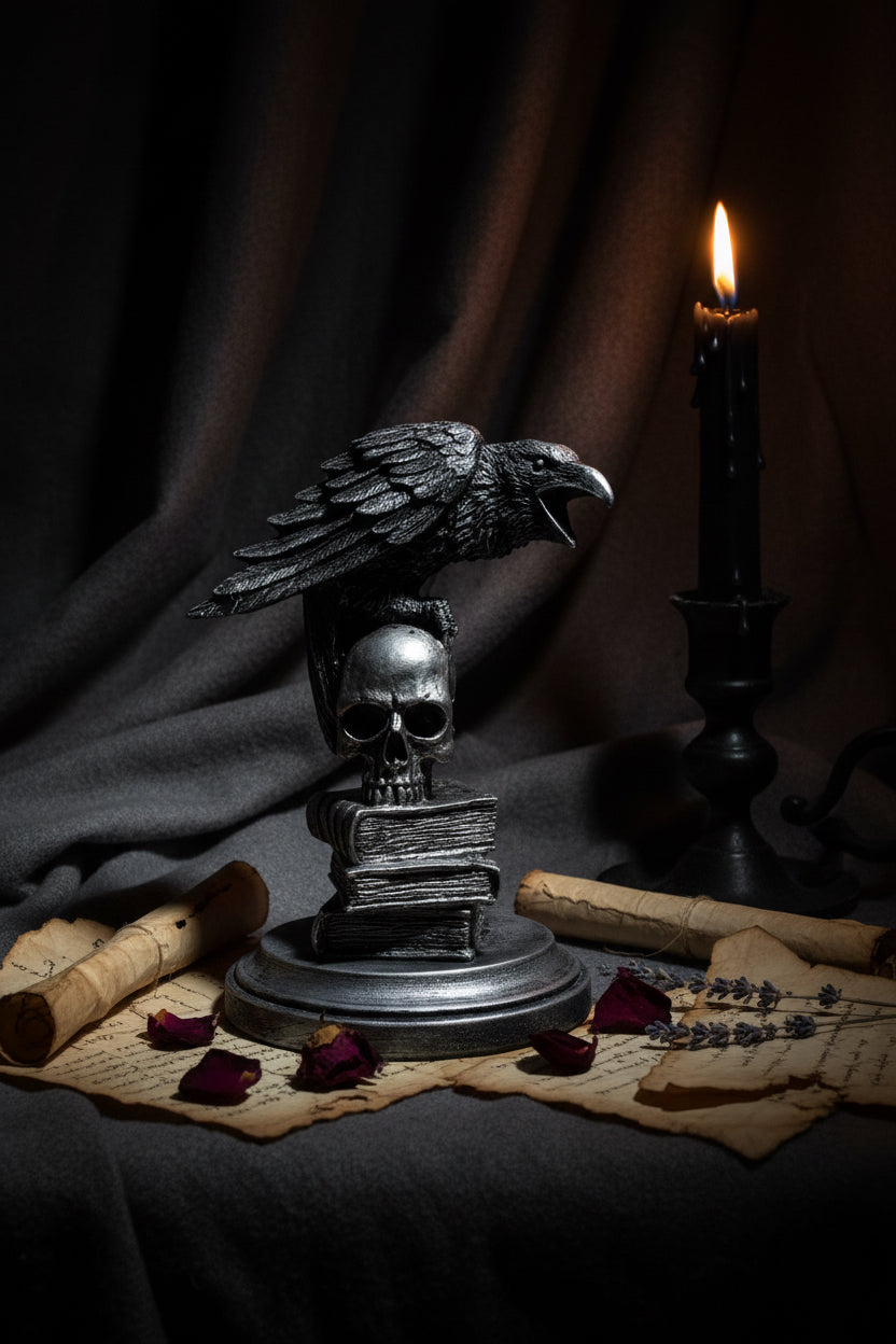Raven Statue