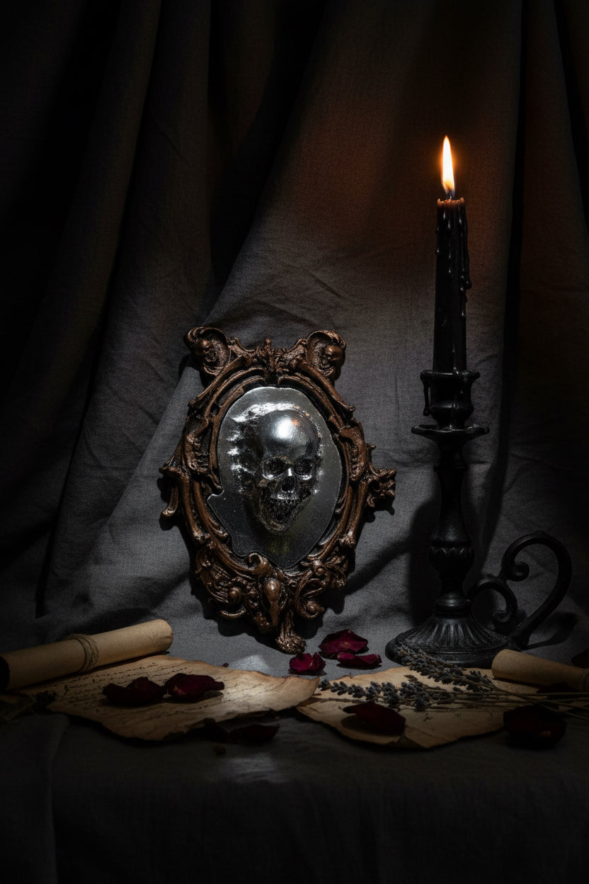 Spectral Skull Wall Plaque