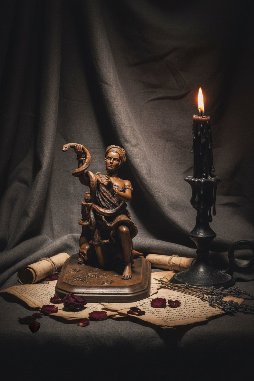 Marie Laveau, Voodoo Queen of New Orleans Statue
