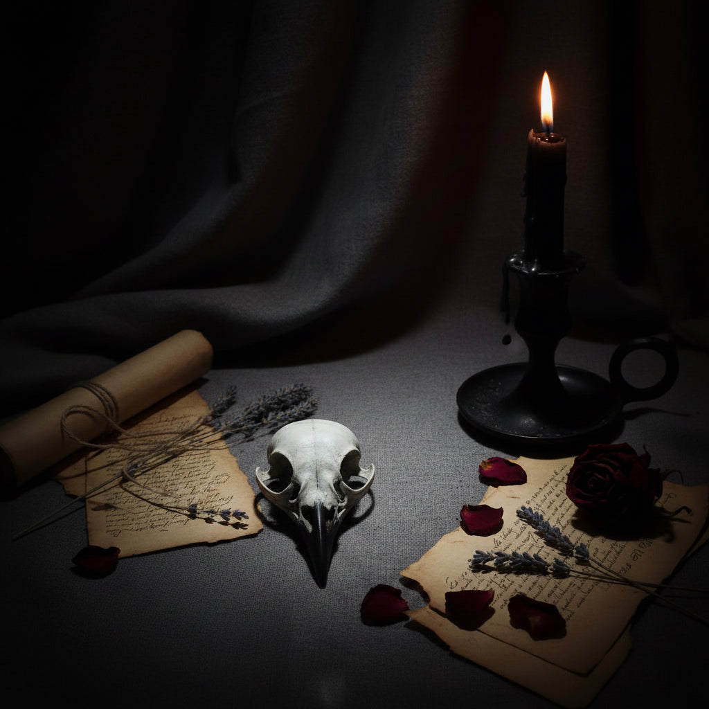 Raven Skull Triclops Oddity