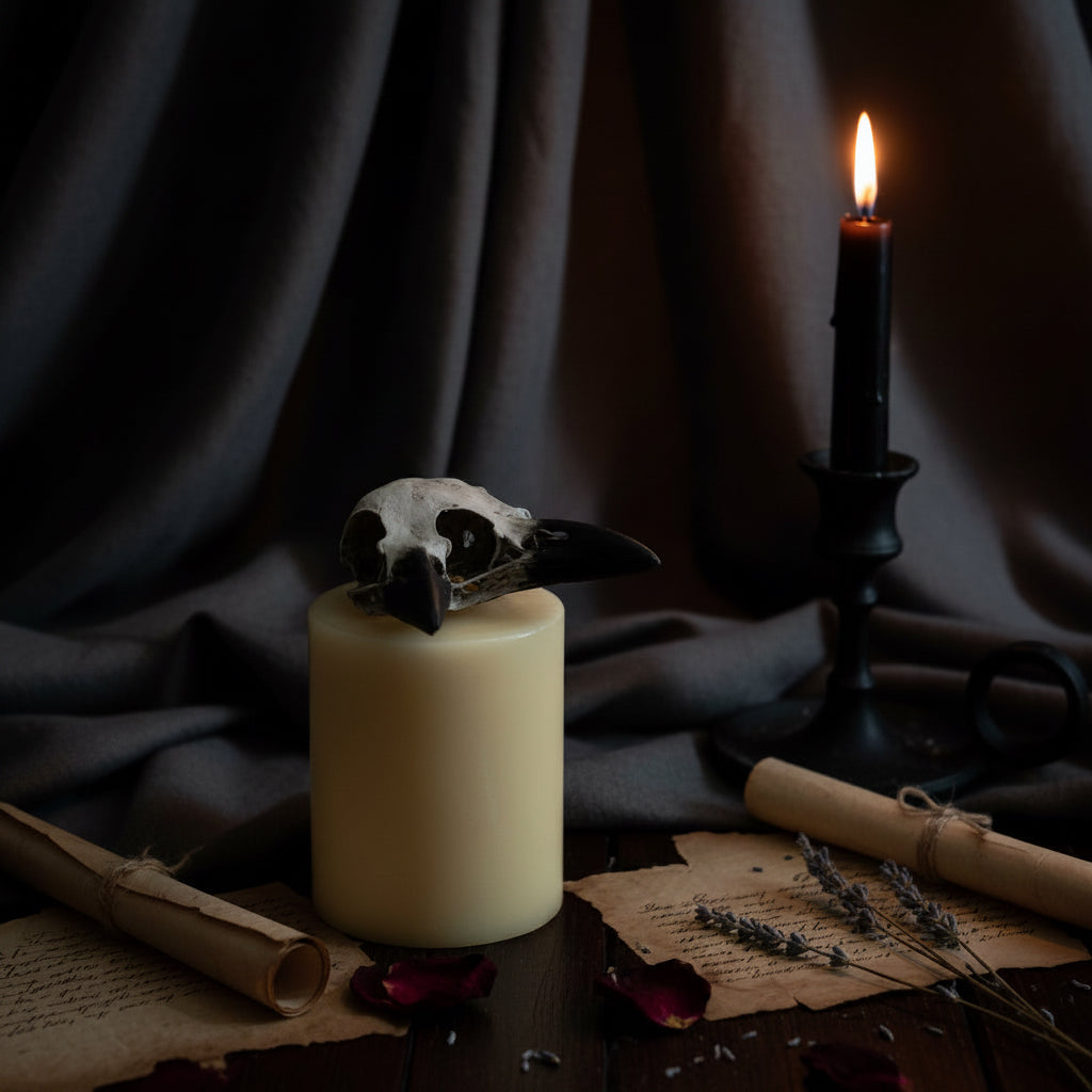 Raven Skull Triclops Oddity