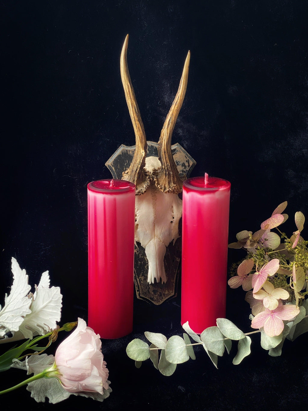 Sacred Spirit Pillar Candles - Vegan Soy