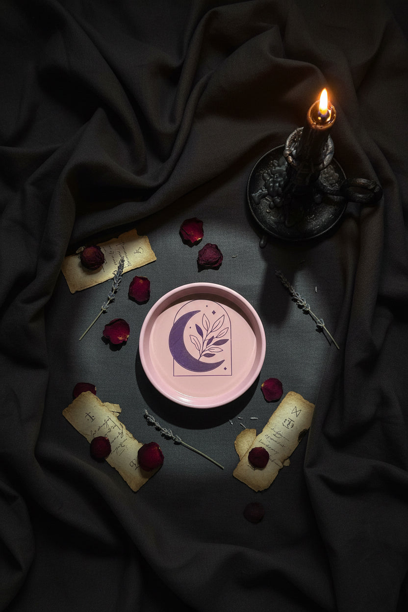 Boho moon tray