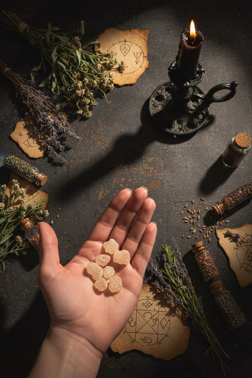 White Copal (Mexico) Resin - For Incense, Spells, and Potions