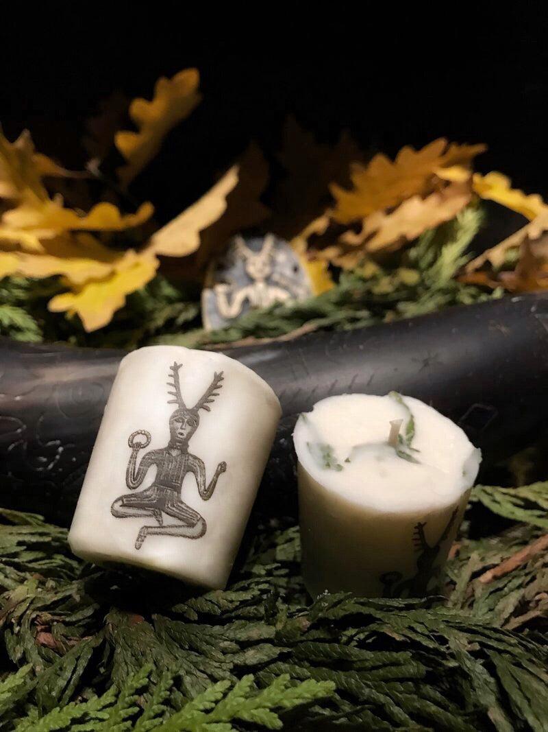 Yule Ritual Candle