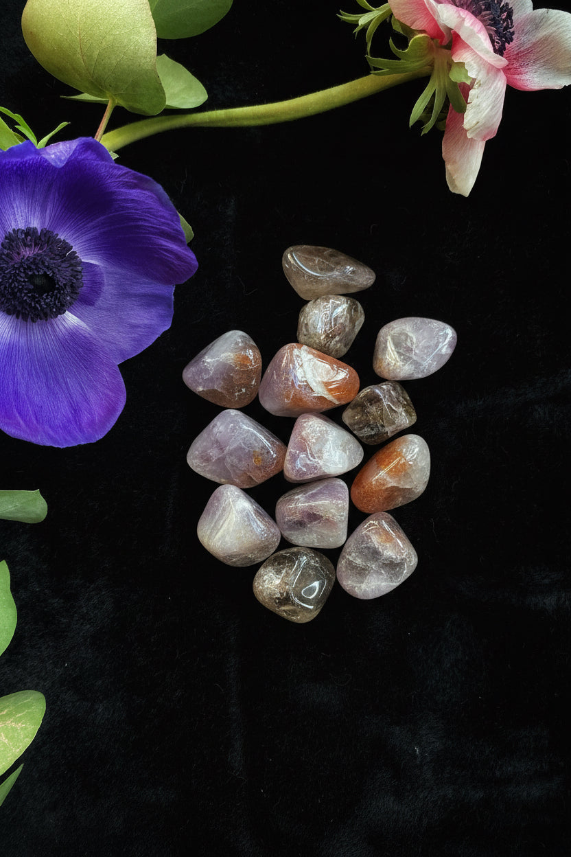 Super Seven Melody Amethyst - Tumbled