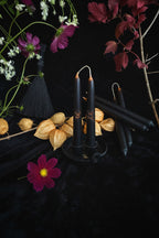 Specialty Witches Wands - Hand Dipped, Taper Beeswax Spell (6" Chime) Candles