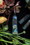Labradorite Crystal Wands - Polished Tower