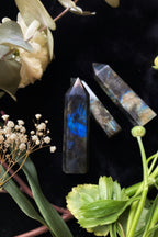 Labradorite Crystal Wands - Polished Tower